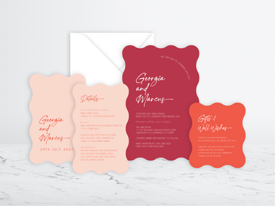 Cupid Invitation 3 Card Package