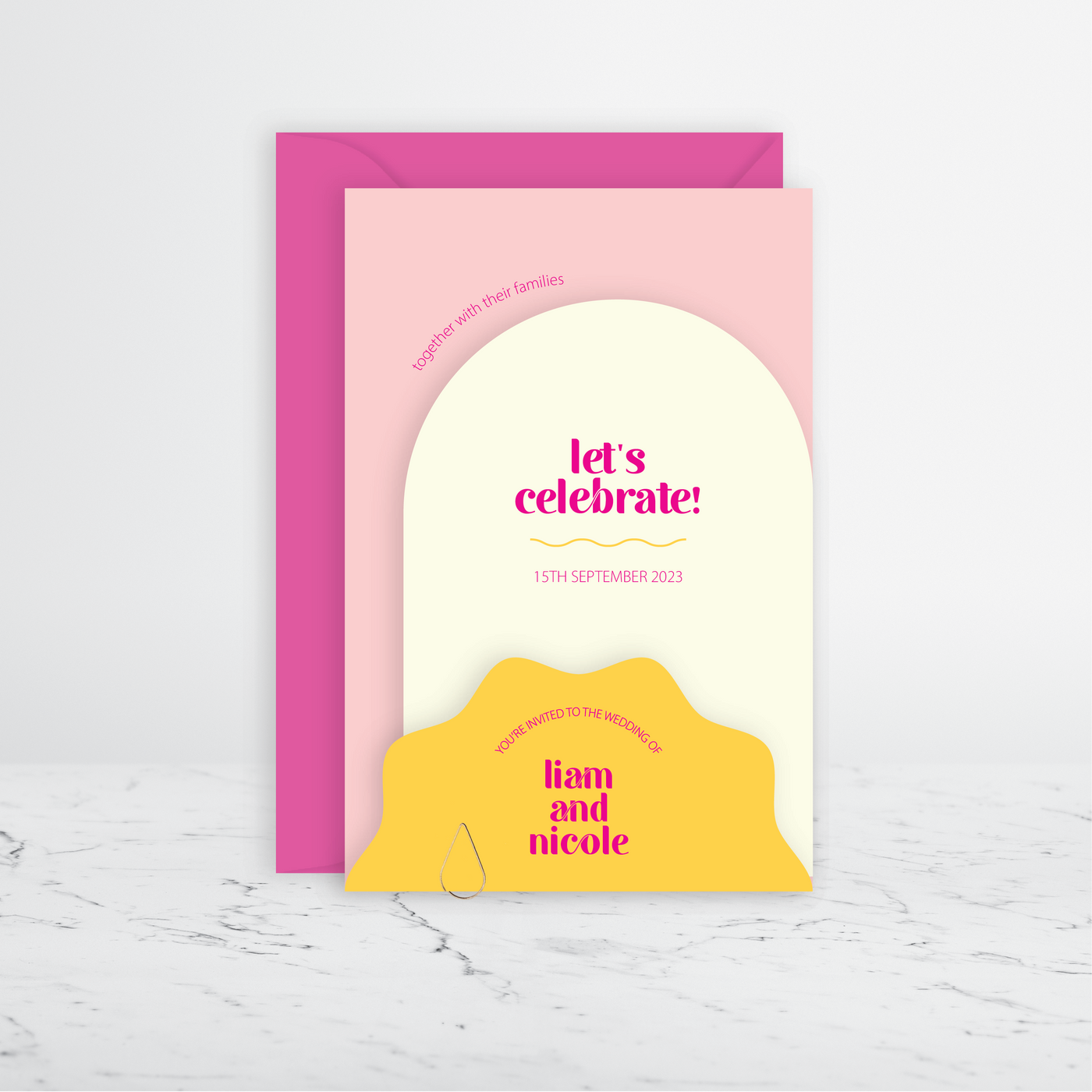 Jezebel Invitation 3 Card Package