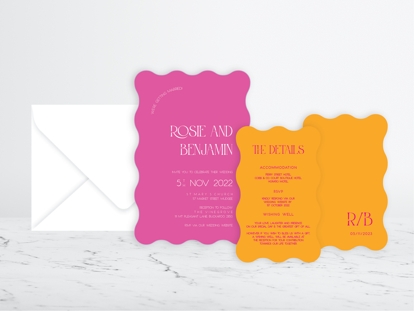 Nixon Invitation 2 Card Package