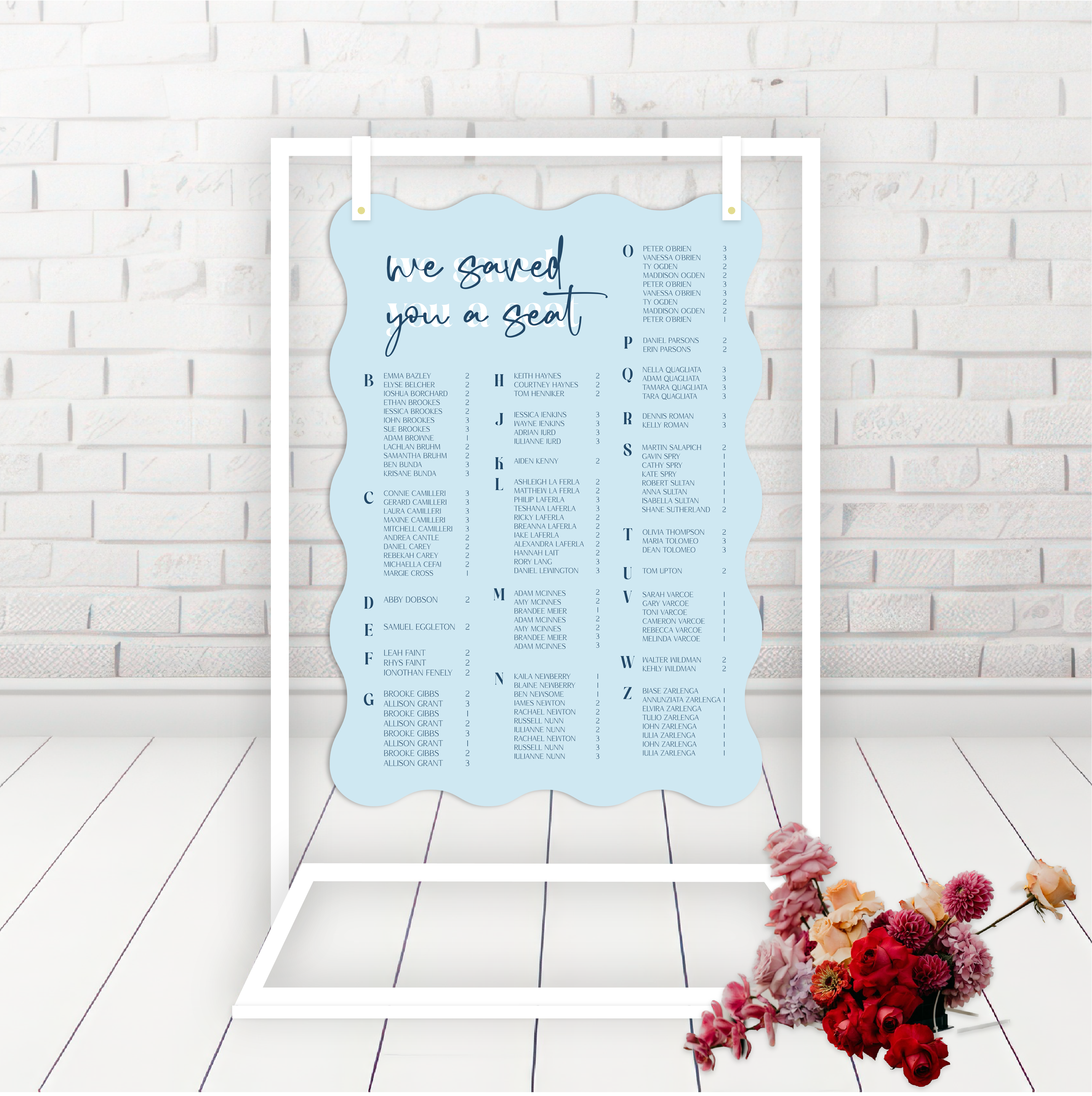 Soda Seating Chart – Betti Z Events