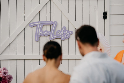 Floating Acrylic Name Sign