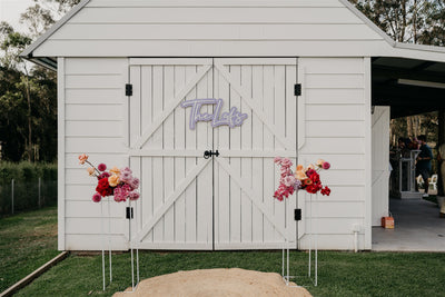 Floating Acrylic Name Sign