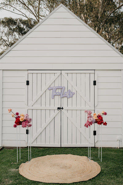 Floating Acrylic Name Sign
