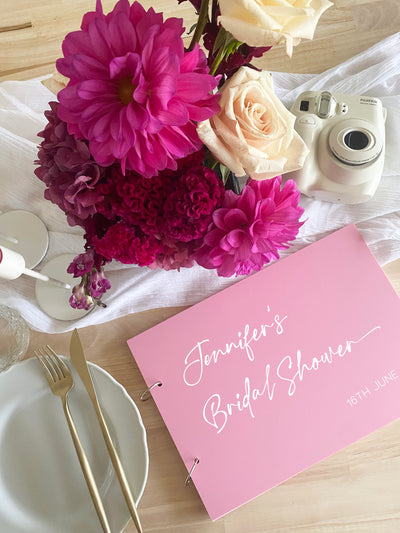 Bridal Shower Guest Book - Cupid