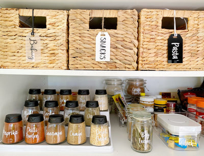 Home organisation labels pantry label swing tag