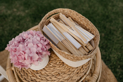 White Paper Hand Fans